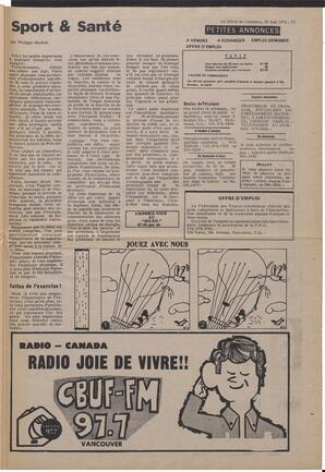 Le Soleil de Colombie, May 31, 1974, page 15