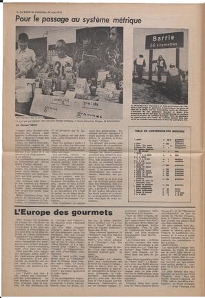 Le Soleil de Colombie, May 24, 1974, page 6
