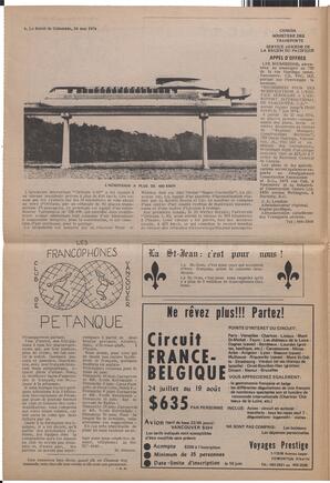 Le Soleil de Colombie, May 24, 1974, page 4