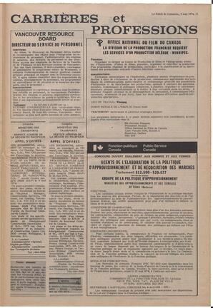 Le Soleil de Colombie, May 3, 1974, page 15