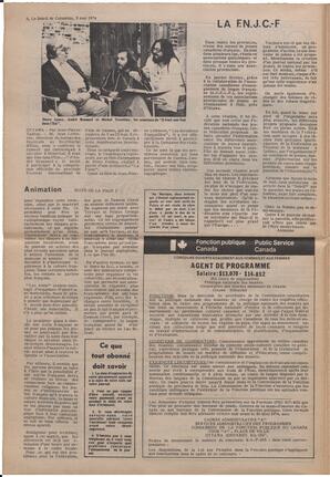 Le Soleil de Colombie, May 3, 1974, page 6
