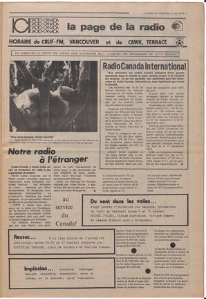 Le Soleil de Colombie, May 3, 1974, page 5