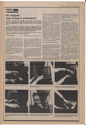 Le Soleil de Colombie, April 12, 1974, page 11