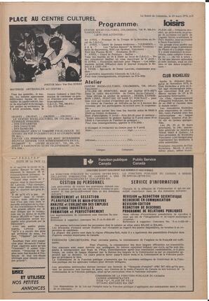 Le Soleil de Colombie, March 29, 1974, page 11