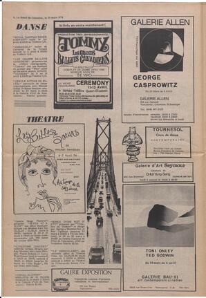 Le Soleil de Colombie, March 29, 1974, page 8