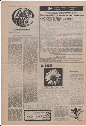 Le Soleil de Colombie, March 22, 1974, page 12