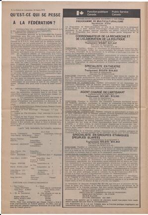 Le Soleil de Colombie, March 22, 1974, page 6