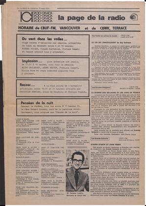 Le Soleil de Colombie, March 15, 1974, page 16