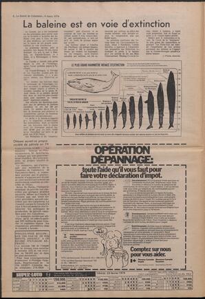 Le Soleil de Colombie, March 8, 1974, page 4