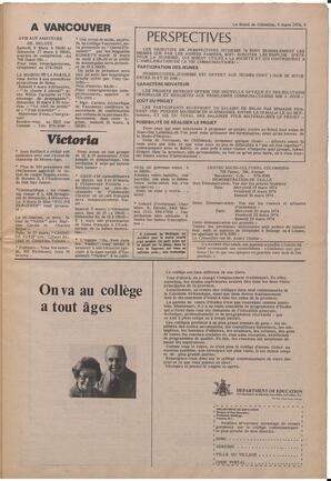 Le Soleil de Colombie, March 8, 1974, page 3