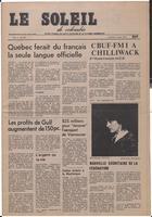 Le Soleil de Colombie, March 1, 1974