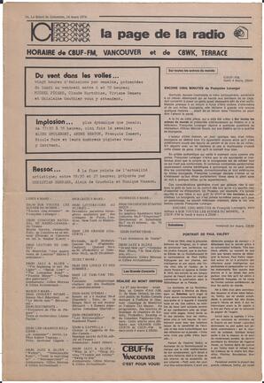Le Soleil de Colombie, March 1, 1974, page 16