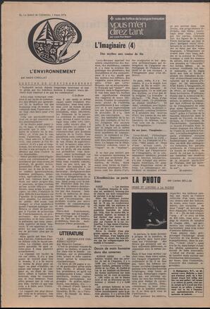 Le Soleil de Colombie, March 1, 1974, page 12