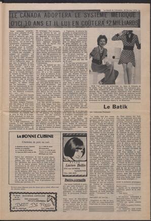 Le Soleil de Colombie, February 22, 1974, page 13