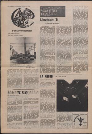 Le Soleil de Colombie, February 22, 1974, page 12