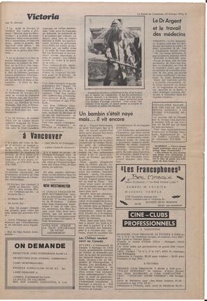 Le Soleil de Colombie, February 22, 1974, page 3