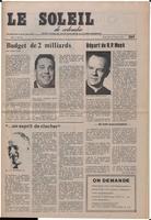 Le Soleil de Colombie, February 15, 1974
