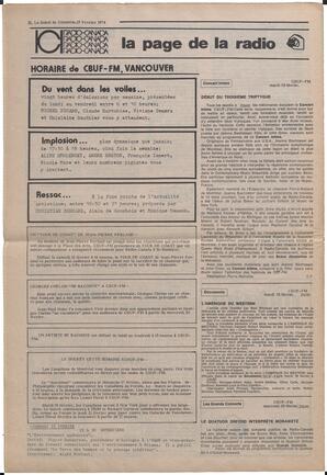 Le Soleil de Colombie, February 15, 1974, page 16