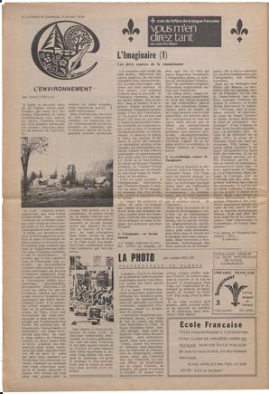 Le Soleil de Colombie, February 8, 1974, page 12