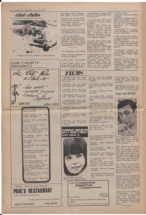 Le Soleil de Colombie, February 8, 1974, page 8