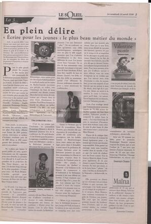 Le Soleil de Colombie-Britannique, April 24, 1998, page 3