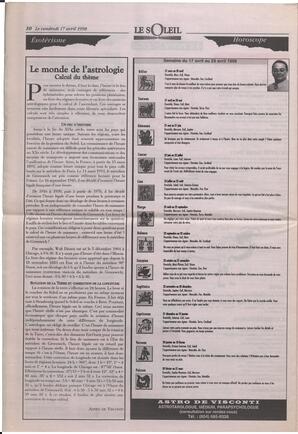 Le Soleil de Colombie-Britannique, April 17, 1998, page 10