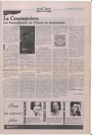 Le Soleil de Colombie-Britannique, April 10, 1998, page 3