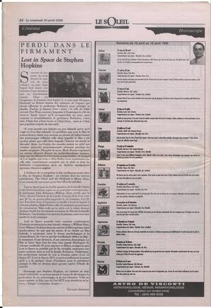 Le Soleil de Colombie-Britannique, April 10, 1998, page 24