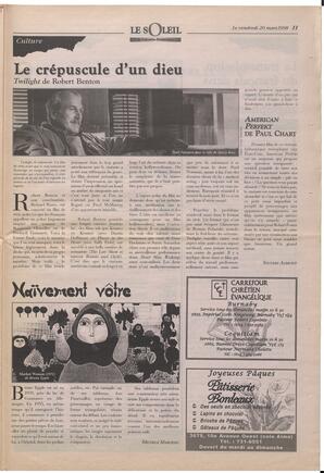 Le Soleil de Colombie-Britannique, March 20, 1998, page 11