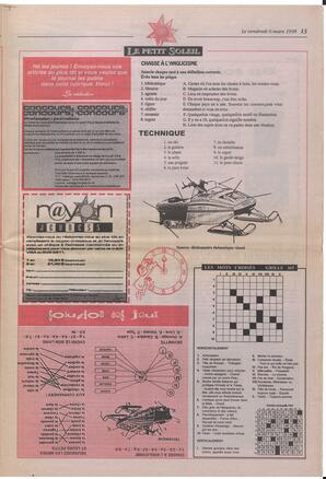 Le Soleil de Colombie-Britannique, March 6, 1998, page 13