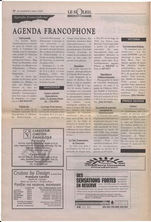 Le Soleil de Colombie-Britannique, March 6, 1998, page 10
