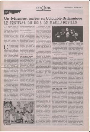Le Soleil de Colombie-Britannique, February 27, 1998, page 3