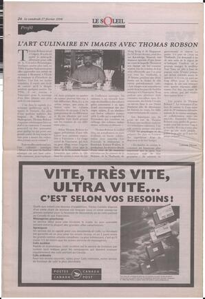 Le Soleil de Colombie-Britannique, February 27, 1998, page 24