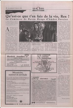 Le Soleil de Colombie-Britannique, February 27, 1998, page 14