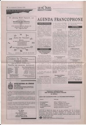 Le Soleil de Colombie-Britannique, February 27, 1998, page 10