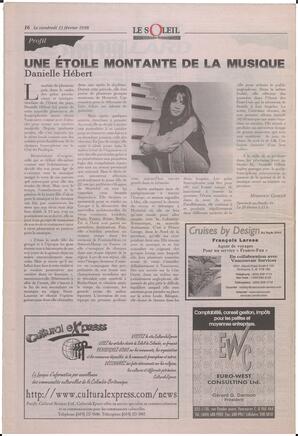 Le Soleil de Colombie-Britannique, February 13, 1998, page 16