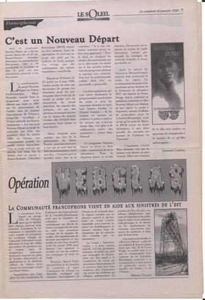 Le Soleil de Colombie-Britannique, January 30, 1998, page 7