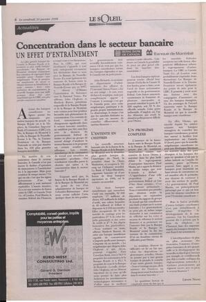 Le Soleil de Colombie-Britannique, January 30, 1998, page 6