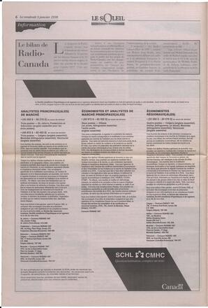 Le Soleil de Colombie-Britannique, January 9, 1998, page 6
