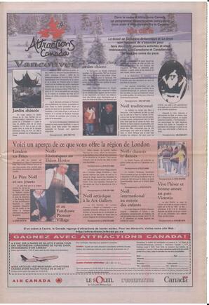Le Soleil de Colombie-Britannique, December 12, 1997, page 9