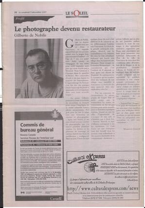 Le Soleil de Colombie-Britannique, December 5, 1997, page 16