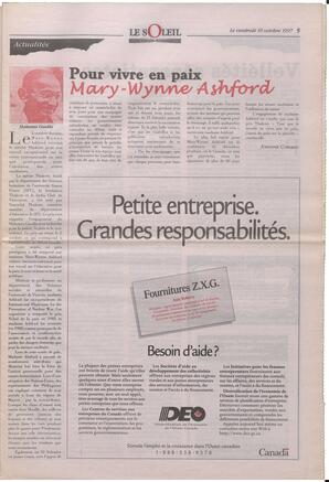 Le Soleil de Colombie-Britannique, October 10, 1997, page 5