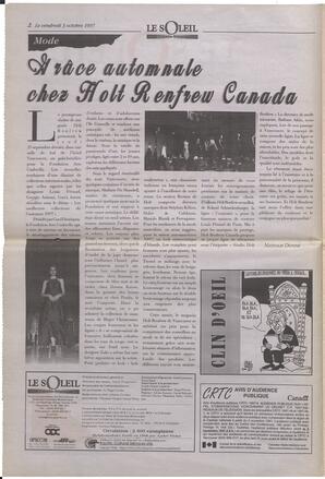 Le Soleil de Colombie-Britannique, October 3, 1997, page 2