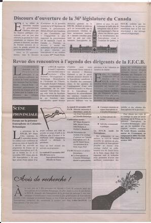 Le Soleil de Colombie-Britannique, October 3, 1997, page 10