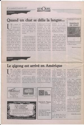Le Soleil de Colombie-Britannique, September 26, 1997, page 12