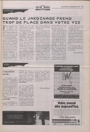 Le Soleil de Colombie-Britannique, September 19, 1997, page 13