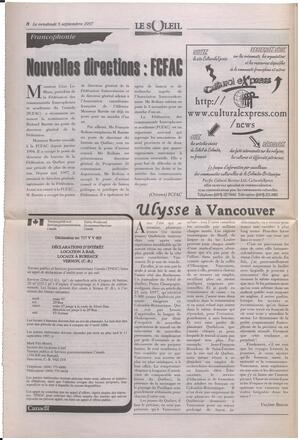 Le Soleil de Colombie-Britannique, September 5, 1997, page 8