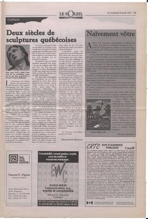 Le Soleil de Colombie-Britannique, August 8, 1997, page 11