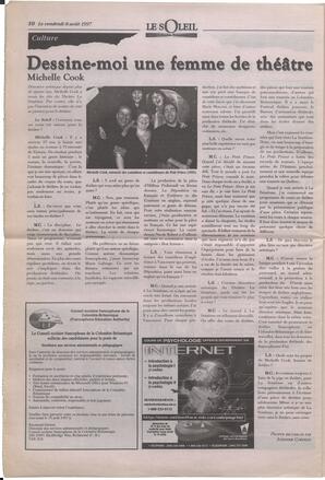 Le Soleil de Colombie-Britannique, August 8, 1997, page 10