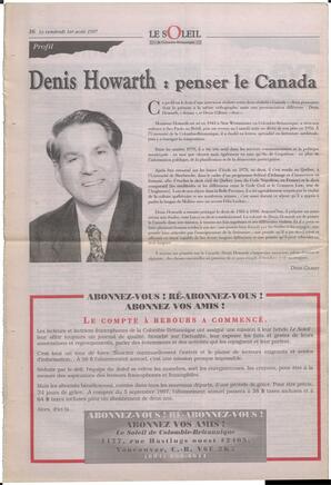Le Soleil de Colombie-Britannique, August 1, 1997, page 16